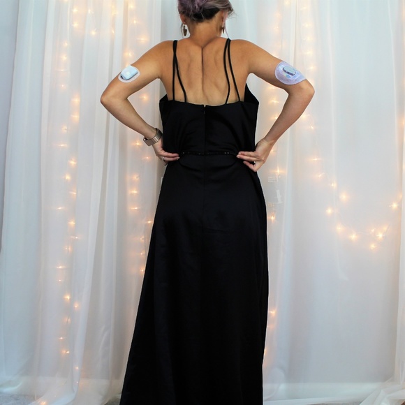 NWT Bill Levkoff Black Bridal/Formal Gown - Picture 2 of 8